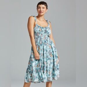 Disney The Jungle Book Botanical Character Allover Print Tank Dress Large